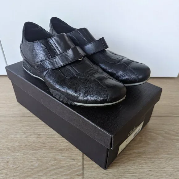 Cole Haan Air Estadio Strap II Leather Shoes – Black, Men's 9 - Picture 7 of 14